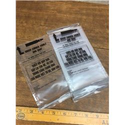 Lot Vietnam Era Ammo Clip Protector Bags