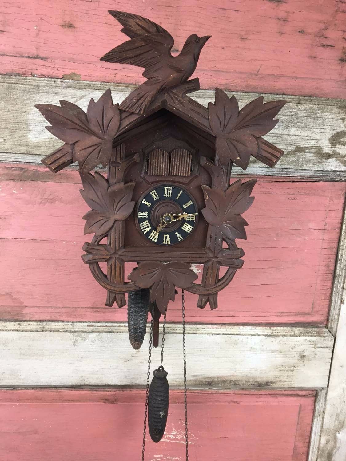 Germany Coo Coo Clock Untested germany-coo-coo-clock-untested