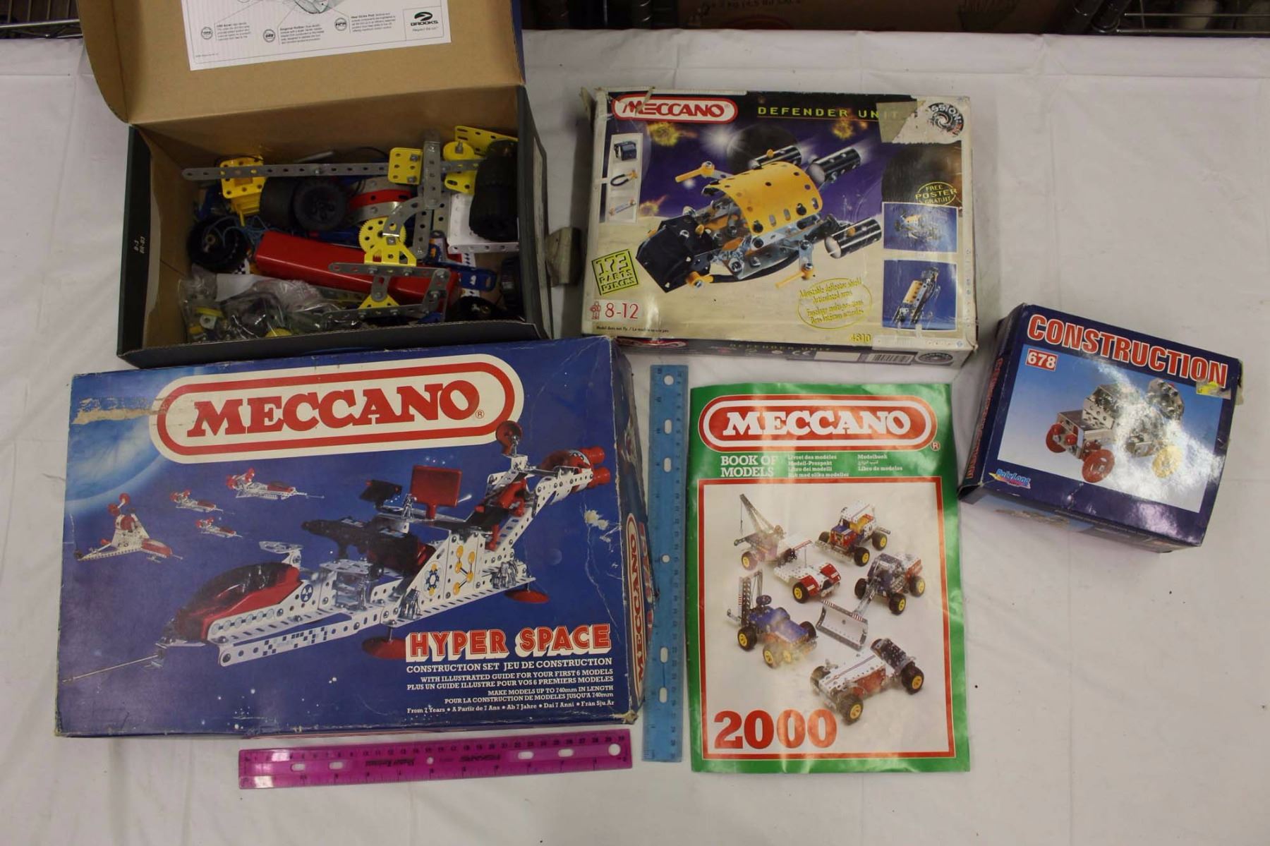 Lot Meccano De Poche Années 1980 - Boîtes D'Occasion