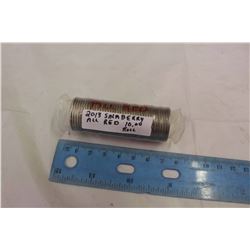 Sealed 2013 Salaberry 25 Cent Coin Roll (All Red)($10)