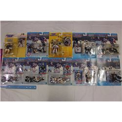Lot of Starting Line Up NHL Goalie Figures (10)