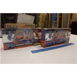 2 Sealed 2015-16 Connor McDavid UpperDeck Collections, 25 Tribute Cards