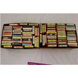 Lot of 8 Tracks