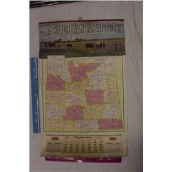 1966 Sept-1967 Aug Saskatchewan Wheat Pool Calendar (Complete)