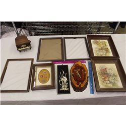 Lot of Misc (Frames, Piano Cup Coasters, Etc)