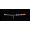 Image 17 : Koto to Shinto period tanto (Short sword)  unsigned in traditional mounting missing  kozuka knife in
