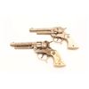 Image 3 : Texan and Texan Jr. vintage cap guns; Texan  shows Colt logo and heavy construction.             Est