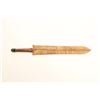 Image 5 : African tribal knife with scabbard, mid-20th  century.      Est.:  $100-$200.