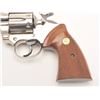 Image 1 : Colt Trooper MK III DA revolver, .357 Magnum  caliber, 6” barrel, factory nickel finish,  checkered 