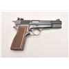 Image 6 : Belgian-made Browning Hi-Power semi-automatic  pistol, 9mm caliber, 4.5” barrel, blued  finish, chec