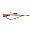 Image 10 : Austrian Mannlicher bolt action rifle, 8mm  caliber, 20” barrel, blued finish, checkered  wood stock