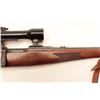 Image 9 : Austrian Mannlicher bolt action rifle, 8mm  caliber, 20” barrel, blued finish, checkered  wood stock
