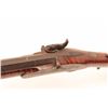 Image 4 : Full stock Kentucky percussion rifle, .38  caliber, 42” octagon barrel marked “J.  TEAFF”, tiger str