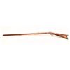 Image 8 : Full stock Kentucky percussion rifle, .38  caliber, 42” octagon barrel marked “J.  TEAFF”, tiger str