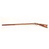 Image 9 : Full stock Kentucky percussion rifle, .38  caliber, 42” octagon barrel marked “J.  TEAFF”, tiger str