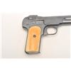 Image 7 : Pocket FN Browning, Belgian-made  semi-automatic pistol, 7.65mm caliber, blued  finish, FN carved iv