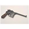Image 8 : Mauser Broomhandle 1930 step barrel  semi-automatic pistol with wood shoulder  stock/holster, 7.65mm