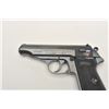 Image 2 : Pre-war Walther Model PP Eagle “N”  semi-automatic pistol, 7.65mm caliber, 4”  barrel, blued finish,