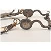 Image 3 : Beautiful Navajo bit, bridle and headstall,  finely decorated with engraved silver pieces  on all pa