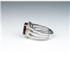 Image 2 : Spectacular ring featuring an  extra fine  Rubellite/ Tourmaline weighing approx. 3.00  carats, look