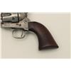 Image 4 : Colt SAA U.S. Artillery Model revolver, .45  caliber, 5.5” barrel, grey patina, wood  grips, S/N 121
