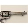 Image 7 : Colt SAA U.S. Artillery Model revolver, .45  caliber, 5.5” barrel, grey patina, wood  grips, S/N 121