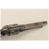 Image 9 : Colt SAA U.S. Artillery Model revolver, .45  caliber, 5.5” barrel, grey patina, wood  grips, S/N 121