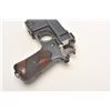 Image 6 : Brevete Bergmann semi-automatic pistol with  stock holster (flap leather with wood  forend), 9mm cal