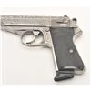 Image 1 : Factory engraved Walther Model PP  semi-automatic pistol, nazi era, .32 caliber,  presentation grade