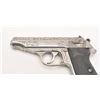 Image 2 : Factory engraved Walther Model PP  semi-automatic pistol, nazi era, .32 caliber,  presentation grade