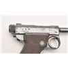 Image 4 : Japanese Baby Nambu semi-automatic pistol,  7mm caliber, 3.5” barrel, blued finish,  checkered wood 
