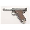 Image 6 : Japanese Baby Nambu semi-automatic pistol,  7mm caliber, 3.5” barrel, blued finish,  checkered wood 