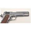 Image 7 : Colt Government Model 1911A-1 semi-automatic  pistol, .45 caliber, 5” barrel, blued finish,  checker