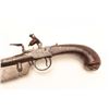 Image 3 : Turvy flintlock sword pistol, Queen Anne  style, .45 caliber, 4” cannon barrel, 26”  blade, wood gri
