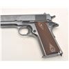 Image 1 : Colt Model 1911 Government Model  semi-automatic pistol, .45 caliber, 5”  barrel, blued finish, chec