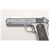 Image 2 : Colt Model 1903 semi-automatic pistol, .38  caliber, 4.5” barrel, blued finish, checkered  hard rubb
