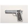 Image 8 : Colt Model 1903 semi-automatic pistol, .38  caliber, 4.5” barrel, blued finish, checkered  hard rubb