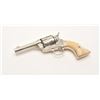 Image 3 : Very rare Colt Sheriff’s Model Single Action  revolver, factory engraved, .44-40, 4”  barrel, old re