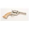 Image 7 : Very rare Colt Sheriff’s Model Single Action  revolver, factory engraved, .44-40, 4”  barrel, old re