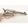 Image 8 : Very rare Colt Sheriff’s Model Single Action  revolver, factory engraved, .44-40, 4”  barrel, old re