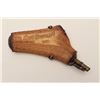 Image 9 : Magnificent Raised Carved Powder Horn showing  Eagle, Stand of Arms, and C.S.A. Reverse  also Relief