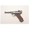 Image 11 : Romanian Luger semi-automatic pistol by DWM,  9mm caliber, 4” barrel, blued finish, high  point wear