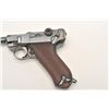 Image 1 : Romanian Luger semi-automatic pistol by DWM,  9mm caliber, 4” barrel, blued finish, high  point wear