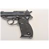Image 1 : Walther Model HP semi-automatic pistol, 9mm  caliber, 5” barrel, blued finish, checkered  grips, S/N