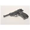 Image 3 : Walther Model HP semi-automatic pistol, 9mm  caliber, 5” barrel, blued finish, checkered  grips, S/N
