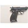 Image 5 : Walther Model HP semi-automatic pistol, 9mm  caliber, 5” barrel, blued finish, checkered  grips, S/N