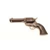 Image 7 : Colt SAA revolver, .44-40 caliber, barrel  reduced to 4.75”, checkered hard rubber eagle  grips, S/N