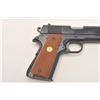 Image 2 : Colt Combat Commander semi-automatic pistol,  9mm Luger caliber, 4.25” barrel, blued  finish, checke