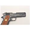 Image 3 : Colt Combat Commander semi-automatic pistol,  9mm Luger caliber, 4.25” barrel, blued  finish, checke