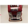 Image 3 : Mills hi-top .25 cent slot machine. Working  with cash box. No key. Est.: $900-$1800